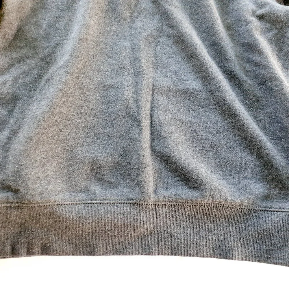 Champion Boys Hoodie Gray Pullover Sweatshirt Medium